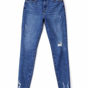Kendall & Kylie Blue Distressed Skinny Jeans